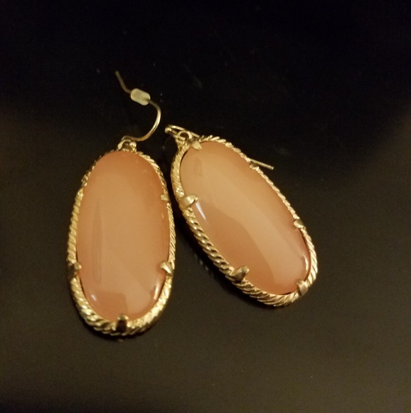 Jewelry - Pink & Gold Earrings